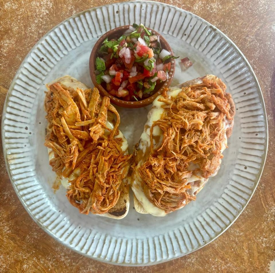 Molletes c/carne